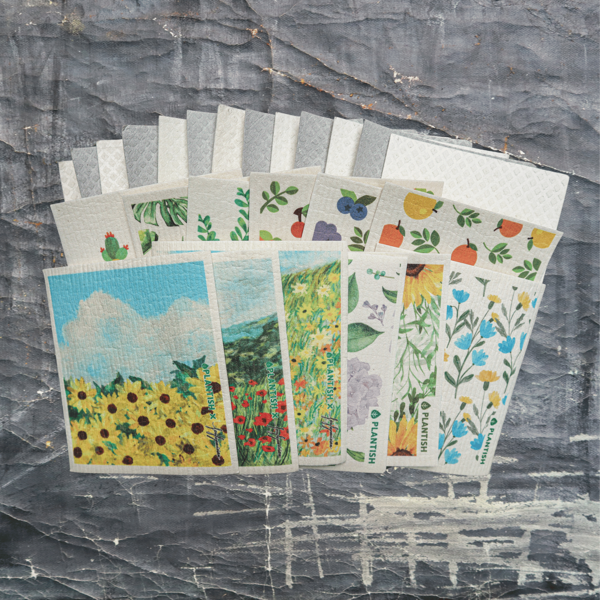 12-Month Supply of Swedish Sponge Cloths