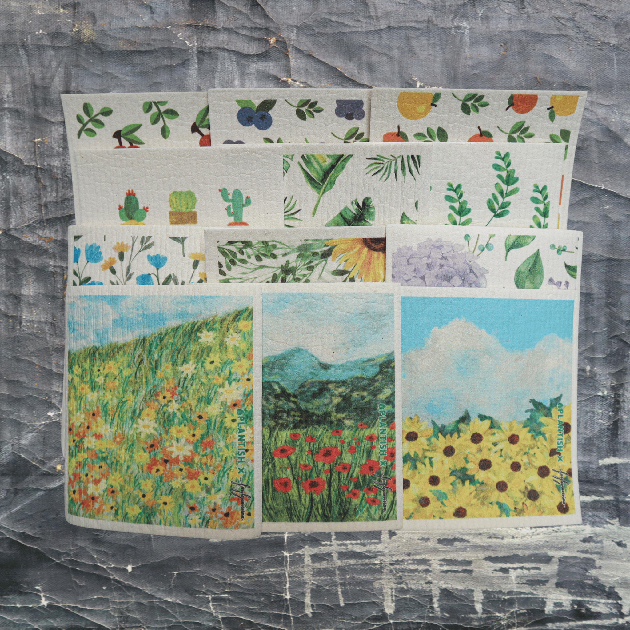 12-Month Supply of Swedish Sponge Cloths