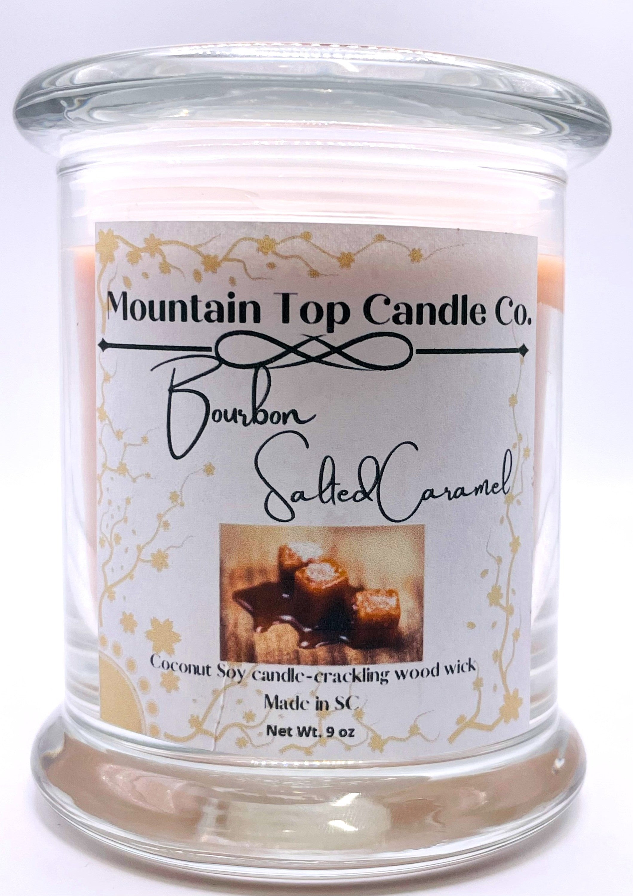 Bourbon Salted Caramel Woodwick